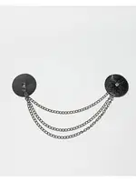 Göğüs Ucu Kapatıcı Zincirli Fantezi Harness Deri Vonda Wear 85011 Siyah detay görünüm