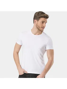 Wtshirt Kısa Kollu Bisiklet Yaka Wtshirt Monte Carlo Erkek Tshirt - Alternatif Görünüm