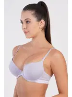 Yarım Push Up Pamuk Desteksiz Sütyen New Bra 5116 Lila görsel 15