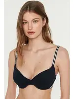 Yarım Push Up Pamuk Desteksiz Sütyen New Bra 5116 Lacivert görsel 17