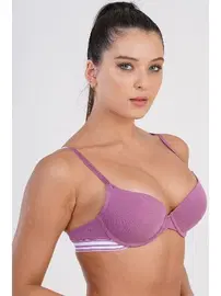 New Bra Lingerie Yarım Push Up Pamuk Desteksiz Sütyen New Bra 5116