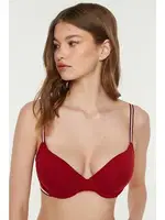 Yarım Push Up Pamuk Desteksiz Sütyen New Bra 5116 Bordo görsel 10