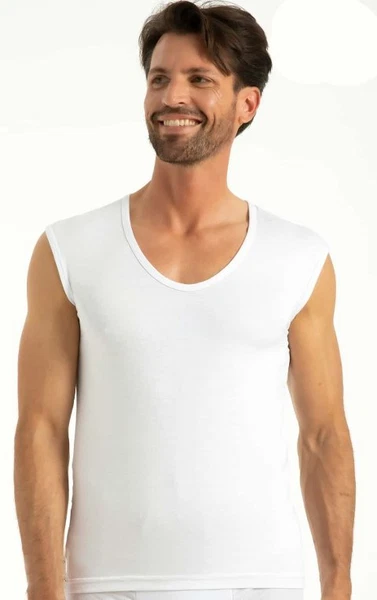 Bambu Sıfır Kol V Yaka Atlet Q-En 601