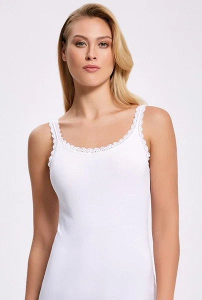 Likrali Askısı Dantelli Atlet İlke 2212