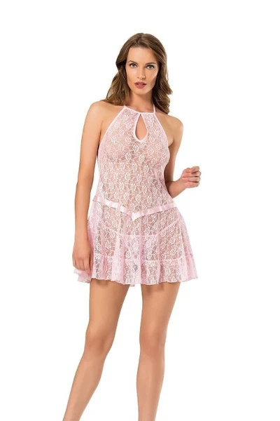 Boyundan Bağlamalı Fırfırlı Fantazi Gecelik Moongirl 129