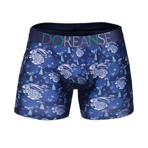 Tavşan Baskılı Erkek Doreanse Boxer 1732