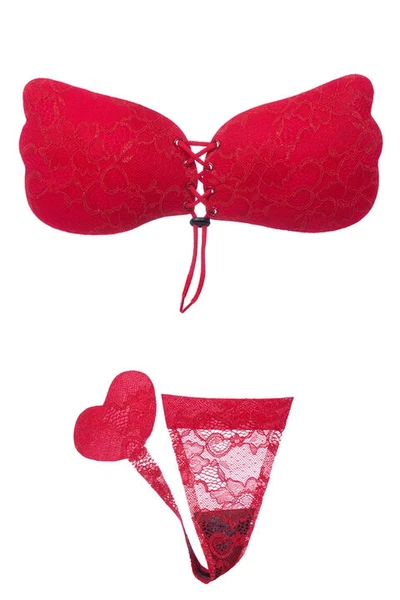 Silikon Yapışkan İkili Sütyen Takım Yeni İnci 8009