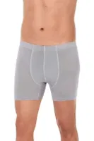 3'lü Paket Bambu Erkek Gri Boxer Yıldız 322 Gri