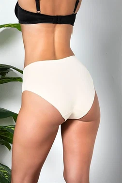 Gallipoli 3lü Paket Dikişsiz İz Yapmaz Lazer Kesim Yeksek Bel Slip Külot Gallipoli MGP21263 - Alternatif Görünüm