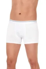 3'lü Paket Likralı Erkek Beyaz Formen Boxer Yıldız 365