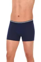 Formen 3'lü Paket Likralı Erkek Lacivert Boxer Yıldız 368 Lacivert