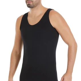 Yıldız Çamaşır 3'lü Paket Likralı Erkek Siyah Atlet Yıldız 371