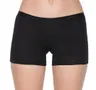 3'lü Paket Modal Kemerli Kadın Siyah Boxer Yıldız 3625