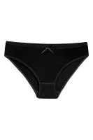 6'lı Paket Bambu Bikini Kadın Siyah Külot Yıldız 3911 Siyah detay görünüm