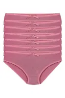 6'lı Paket Bambu Bikini Pembe Külot Yıldız 3909 Pembe