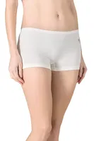 5lı Paket Kadın Modal Pamuklu Yumuşak Esnek Şort Boxer Özkan 23920 Ekru görsel 12