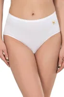 10lu Paket Kadın Pamuklu Modal Esnek Yumuşak Yüksek Bel Bato Külot Özkan 23922 Beyaz görsel 16
