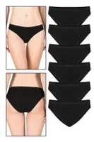 10lu Paket Kadın Viskon Esnek Rahat Slip Külot Özkan 23926 Siyah