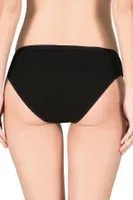 10lu Paket Kadın Viskon Esnek Rahat Slip Külot Özkan 23926 Siyah farklı açı