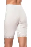 10lu Paket Pamuklu Dantelli Ribana Esnek Yumuşak Paçalı Alt Içlik Don Külot Özkan 0114 Beyaz görsel 12