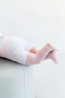 Ada Bebek Külotlu Çorap 4 Nokta Pembe Daymod D2122120 Pembe