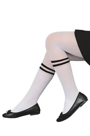 Daymod Adin Çocuk Külotlu Çorap Beyaz Daymod D2112031