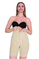 Agraflı Paçalı Korse Pera Fitol 8004 Ten