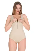Agraflı Zıbın Bayan Korse Pera Fitol 8008 Ten