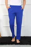 Pamuk Saks Erkek Tek Alt Pijama Akbeniz 27495 Saks detay görünüm