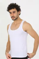 Erkek Penye Beyaz Atlet Akbeniz 6566 Beyaz görsel 5