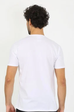 Akbeniz Sıfır Yaka Beyaz Penye Erkek Fanila Atlet Akbeniz 6567 - Alternatif Görünüm