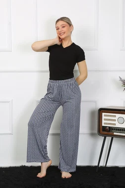 Akbeniz Bol Paça Kadın Penye Alt Üst Takım Akbeniz 5504