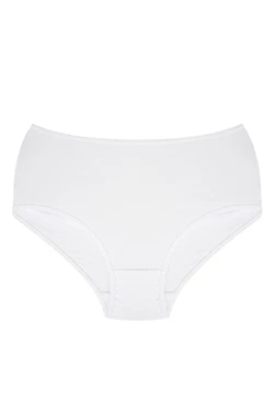 Akbeniz Beyaz Pamuklu Büyük Beden Kadın Külot Akbeniz 40264