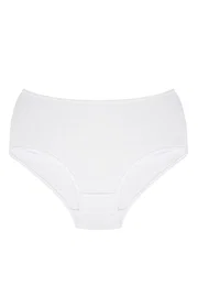 Akbeniz Beyaz Pamuklu Büyük Beden Kadın Külot Akbeniz 40264