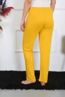 Sarı Pijama Altı Pamuk Penye Tek Alt Pijama Akbeniz 27513 Sarı görsel 5