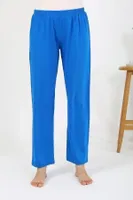 Tek Alt Kadın Penye Düz Pijama Akbeniz 27535 Mavi farklı açı