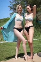 Beyaz Kadın Bikini Takım 35013 Beyaz