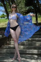 Yarım Destekli Alt Üst Kadın Bikini Takım Ekru Akbeniz 35012 Ekru detay görünüm