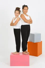 Akbeniz Sıfır Kollu Kız Çocuk Penye Pijama Takım Akbeniz 20433