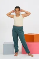 Pamuklu Kız Çocuk Sıfır Kollu Pijama Takım Akbeniz 20433 Ten farklı açı