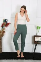 Akbeniz Haki Pamuklu Haki Tek Alt Pijama 27523 Haki detay görünüm