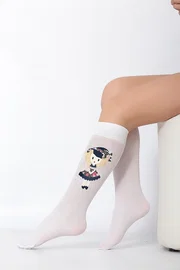 Daymod Alara Aks. Çocuk Mycro Dizaltı Çorap Beyaz Daymod D2242013
