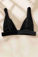 Kalın Askılı Bikini Üstü Siyah Angelsin 4373 Siyah farklı açı