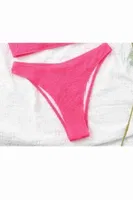 Fitilli Özel Kumaş Bikini Altı Pembe Angelsin MS42618 Pembe görsel 4