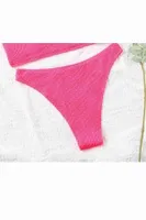 Fitilli Özel Kumaş Bikini Altı Pembe Angelsin MS42618 Pembe görsel 5