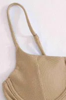 Angelsin Şık Bikini Altı MS 43728 Bej farklı açı