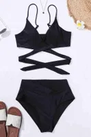 V Kesim Bikini Altı Siyah Angelsin MS43298 Siyah görsel 4