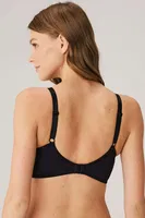 alensiz Desteksiz Dolgusuz Toparlayıcı Günlük Klasik Küçültücü Sütyen Anıl 3125 Siyah görsel 6