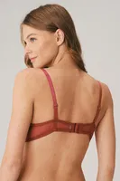 Anıl Ekstra Destekli Bralet Sütyen 3749 Vişne detay görünüm