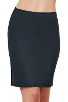 Anıl Microfiber Kısa Jüpon 0623 Siyah farklı açı